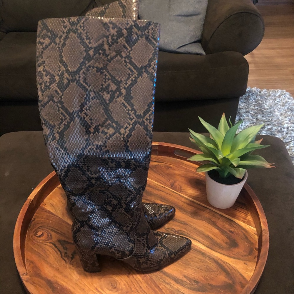 14th and Union Snakeskin Boot